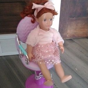 Our Generation Doll and Salon Chair
